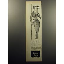 1957 Gunther Jaeckel Sportwhirl Dress Advertisement - Easy jersey, $23