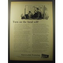 1960 Successful Farming Magazine Advertisement - Turn on the local sell!