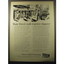 1960 Successful Farming Magazine Advertisement - cash register ringers!