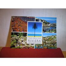 multiview, ENGLISH RIVIERA, PAIGNTON, TORQUAY, DEVON used postcard 2000 pm =