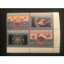 ICOLLECTZONE US Marshall Islands 34a Plate Block VF NH