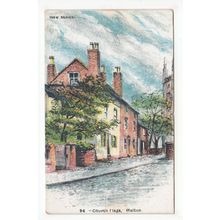 Church Flags Walton Liverpool Postcard