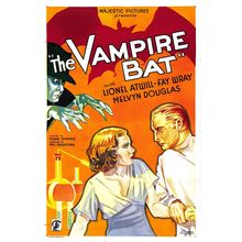 Vampire Bat 01 Poster Canvas Movie Film Print A0 A1 A2 A3 A4 A5 A6 Art Wall Deco