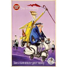 Old British Amusement (181) Poster Canvas Movie Film Print A0 A1 A2 A3 A4 A5 A6
