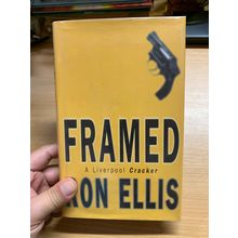 1999 1ST EDITION RON ELLIS "FRAMED" MYSTERY FICTION HARDBACK BOOK (P4)