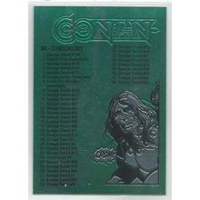 CONAN series 1 ' ALL CHROMIUM card # 90 (1993)