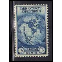 753 3c Byrd Expedition Just Clears MNH O5282
