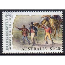 Australia 2010 Burke & Wills - Return from Gulf $1.20 Used