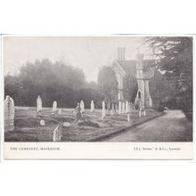 The Cemetery Hadleigh Suffolk Postcard B & Co IXL Series