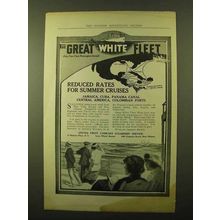 1914 United Fruit Co. Steamship Service Ad - Great White Fleet