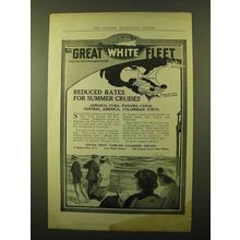 1914 United Fruit Co. Steamship Service Ad - Great White Fleet