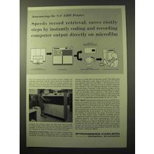 1964 Stromberg-Carlson S-C 4400 Printer Ad