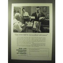 1964 Sun Life Assurance Company of Canada Ad