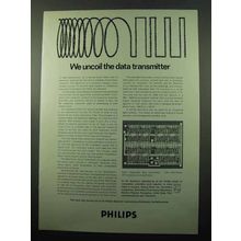 1969 Philips Research Laboratories Ad, Data Transmitter
