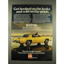 1976 Dodge Charger Car Ad - Get Hooked on Looks