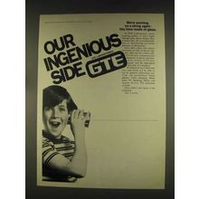 1976 GTE Laboratories Ad - Our Ingenious Side