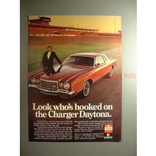 1976 Dodge Charger Daytona Ad w/ Richard Petty - Hooked