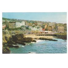 WILDERSMOUTH BEACH, ILFRACOMBE, DEVON used postcard by Taw Valley 1972 pm =