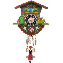 0110SQ - Engstler Battery-operated Clock - Mini Size with Music/Chimes - 4.5"...