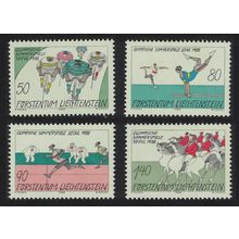 Liechtenstein Olympic Games Seoul 4v 1988 MNH SG#942-945