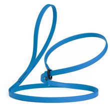 Dog Pet Waterproof Slip Lead - W1/2" x L7' - Cerulean Blue