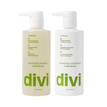 Divi Volumizing Shampoo and Conditioner Set for Women and Men - Lightweight Hair