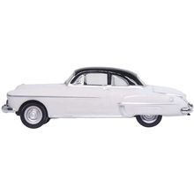 1950 Oldsmobile Rocket 88 Coupe Marol Gray with Black Top 1/87 (HO) Scale Die...