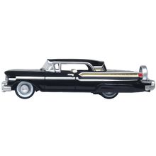 1957 Mercury Montclair Tuxedo Black 1/87 (HO) Scale Diecast Model Car by Oxfo...