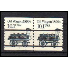 2130c 10.1c Oil Wagon Fine MNH Dry Gum CNP Left 1 Blk PA0729