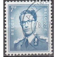 Belgique 1960 Michel 1197IY O Cote (2008) 0.20 € Roi Baudouin Cachet rond
