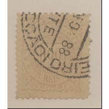 Brazil Stamp Scott #92, Used, City/Date Cancel