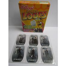 Kelloggs 2003 Honey Nut Loops Cereal Box (Empty) X-MEN 2 TAGS Set of 6 Sealed