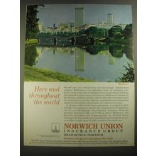 1967 Norwich Union Insurance Ad - Melbourne Here and throughout the world