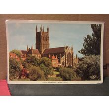 WORCESTER CATHEDRAL unused postcard Colourmaster =