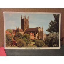 WORCESTER CATHEDRAL unused postcard Colourmaster #