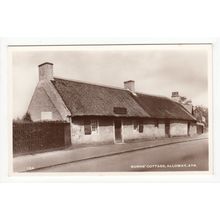Robert Burns Cottage Alloway Ayr RP Postcard 124