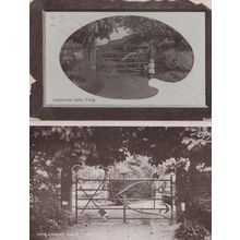 Implement Gate Tring Hertfordshire 2x Antique Postcard