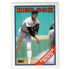 1988 Topps baseball card 704 Dennis Boyd