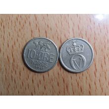 Norway 1968 10 Ore Coin
