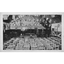 Billiard Snooker Table YMCA Oswestry Shropshire Military Old Postcard