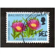 GUE 1972 7.5P 'WILD FLOWERS' FINE USED (EBID24578)