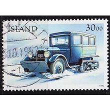 ISLAND ICELAND [1992] MiNr 0771 ( O/used ) Auto