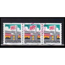Used 3208 25c Diner Very Fine PNC S11111/3 PA3941