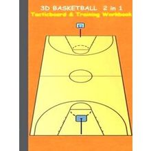 3D Basketball 2 In 1 Tacticboard And Training Book