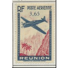 Reunion Stamp Scott #C2, Mint Hinged