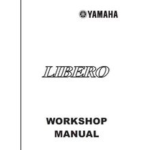 YAMAHA LIBERO WORKSHOP MANUAL MOTORCYCLE 209 PAGES IN ENGLISH