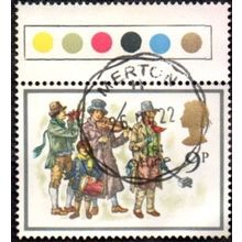 1978 Christmas. 9p Value. The Waits. Fine Used With Traffic Lights