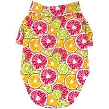 Hawaiian Camp Shirt - Citrus Slice Small