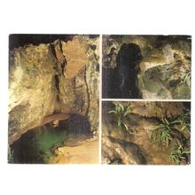 WOOKEY HOLE, CHEDDAR, WELLS, SOMERSET unused vintage postcard =
