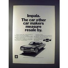 1972 Chevrolet Impala Car Ad - Measure Resale By